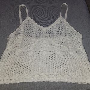 ASOS White Crochet Top